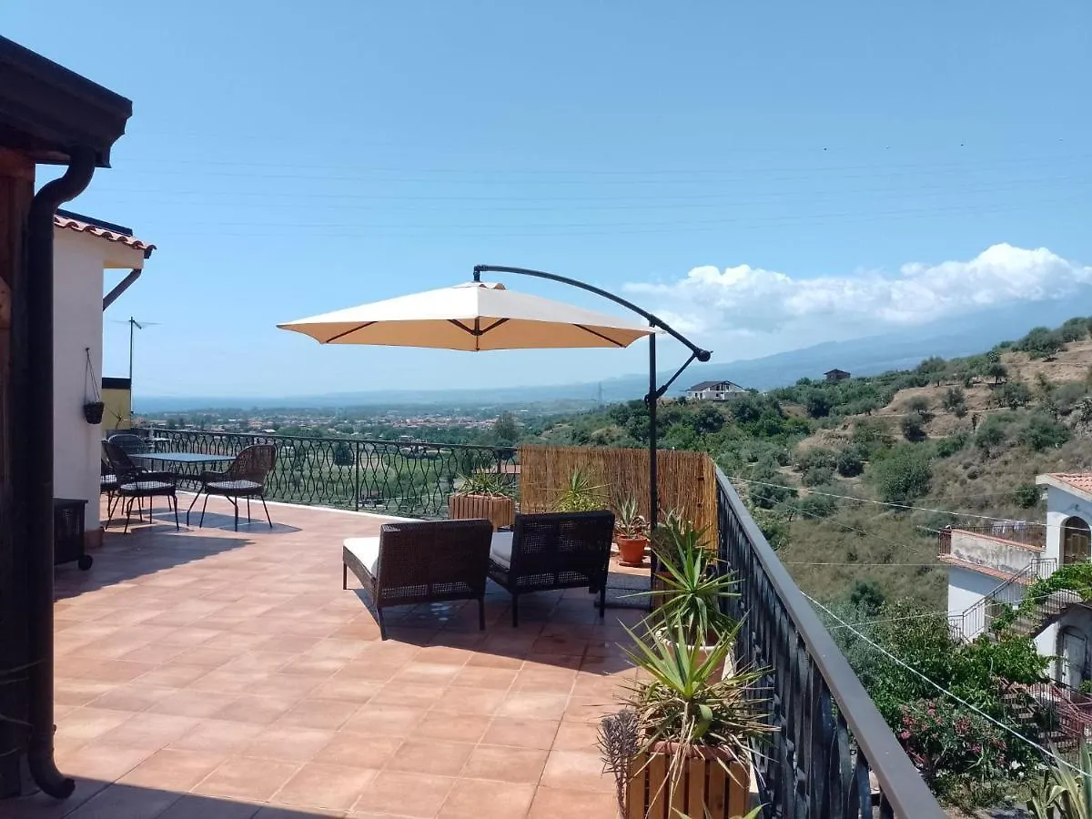 Flat With Panoramic Terrace And Private Pool Mt5X3 Apartment Taormina