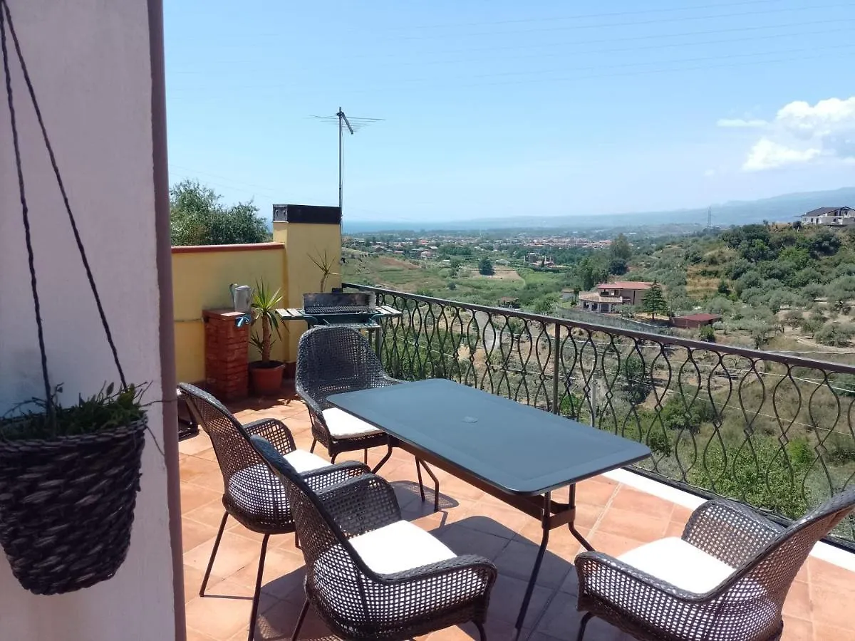 Flat With Panoramic Terrace And Private Pool Mt5X3 Apartment Taormina 0*,  Italy
